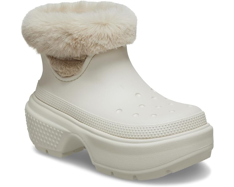 цена Ботинки Crocs Stomp Lined Boot, цвет Stucco