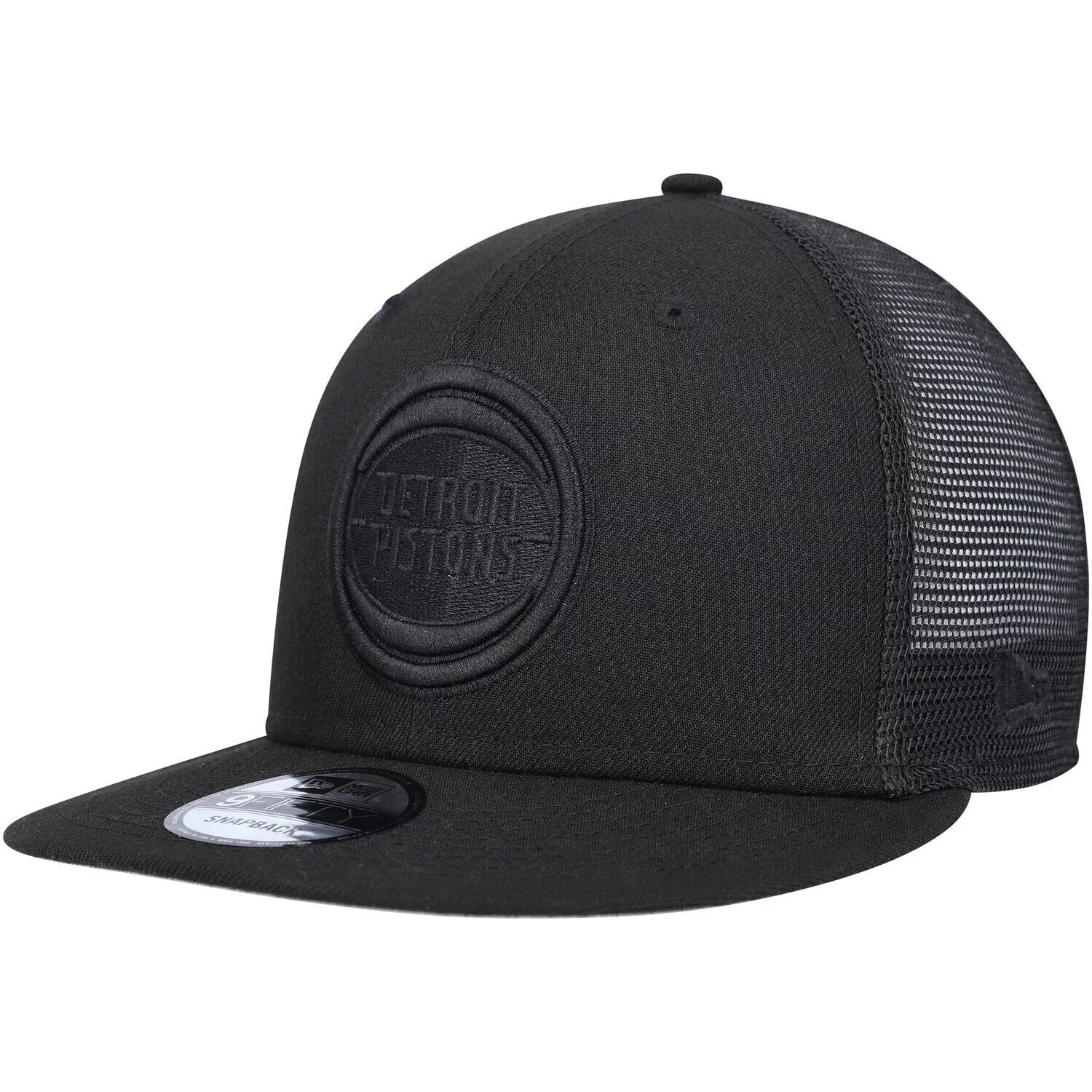 

Мужская черная кепка New Era Detroit Pistons Classic 9FIFTY Trucker Snapback
