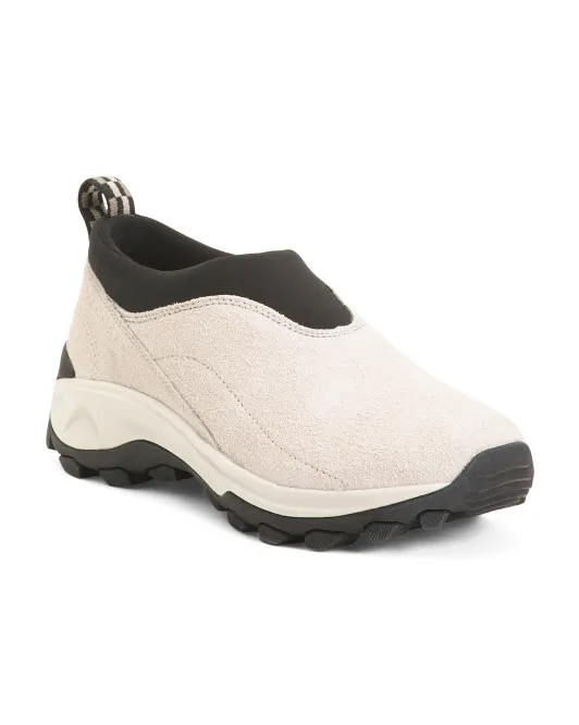 

Замшевые зимние мокасины без шнуровки Merrell, цвет Moonbeam