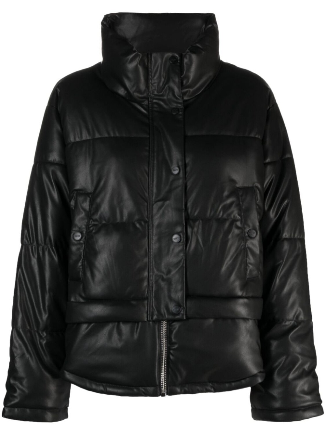 

DKNY куртка из искусственной кожи, черный