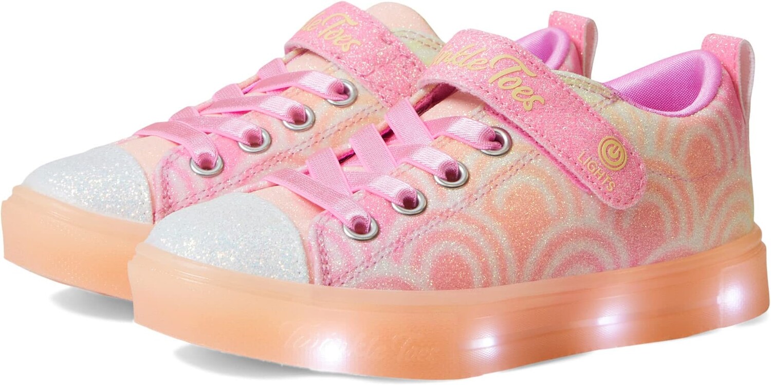 

Кроссовки Twinkle Toe-Twinkle Sparks Ice - Dreamsicle 314782L SKECHERS KIDS, цвет Pink/Multi