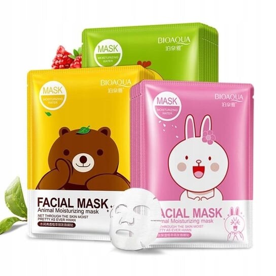 

Набор уходовой косметики, 3 шт. Bioaqua, Animal Duck Bear Rabbit