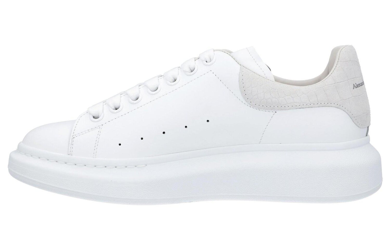 

Кроссовки Alexander McQueen Stylish Skateboarding Men, белый