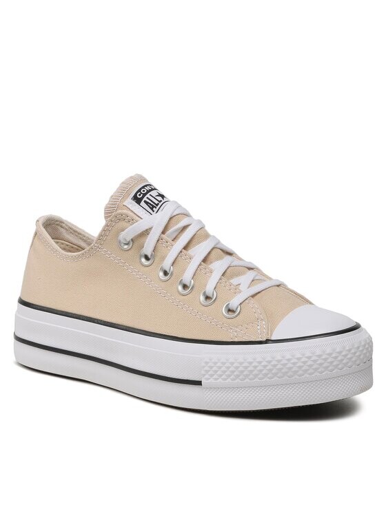 

Кроссовки из ткани Converse, бежевый