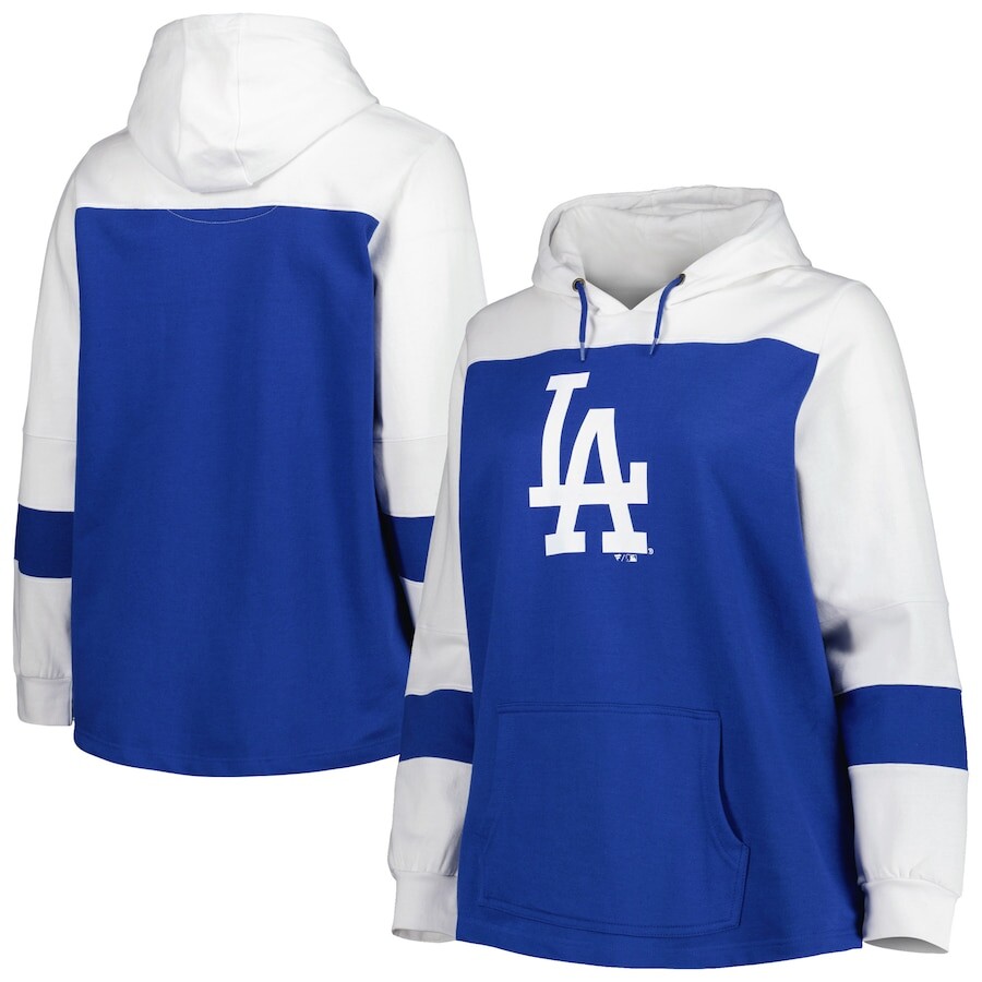 

Пуловер с капюшоном Profile Los Angeles Dodgers, роял