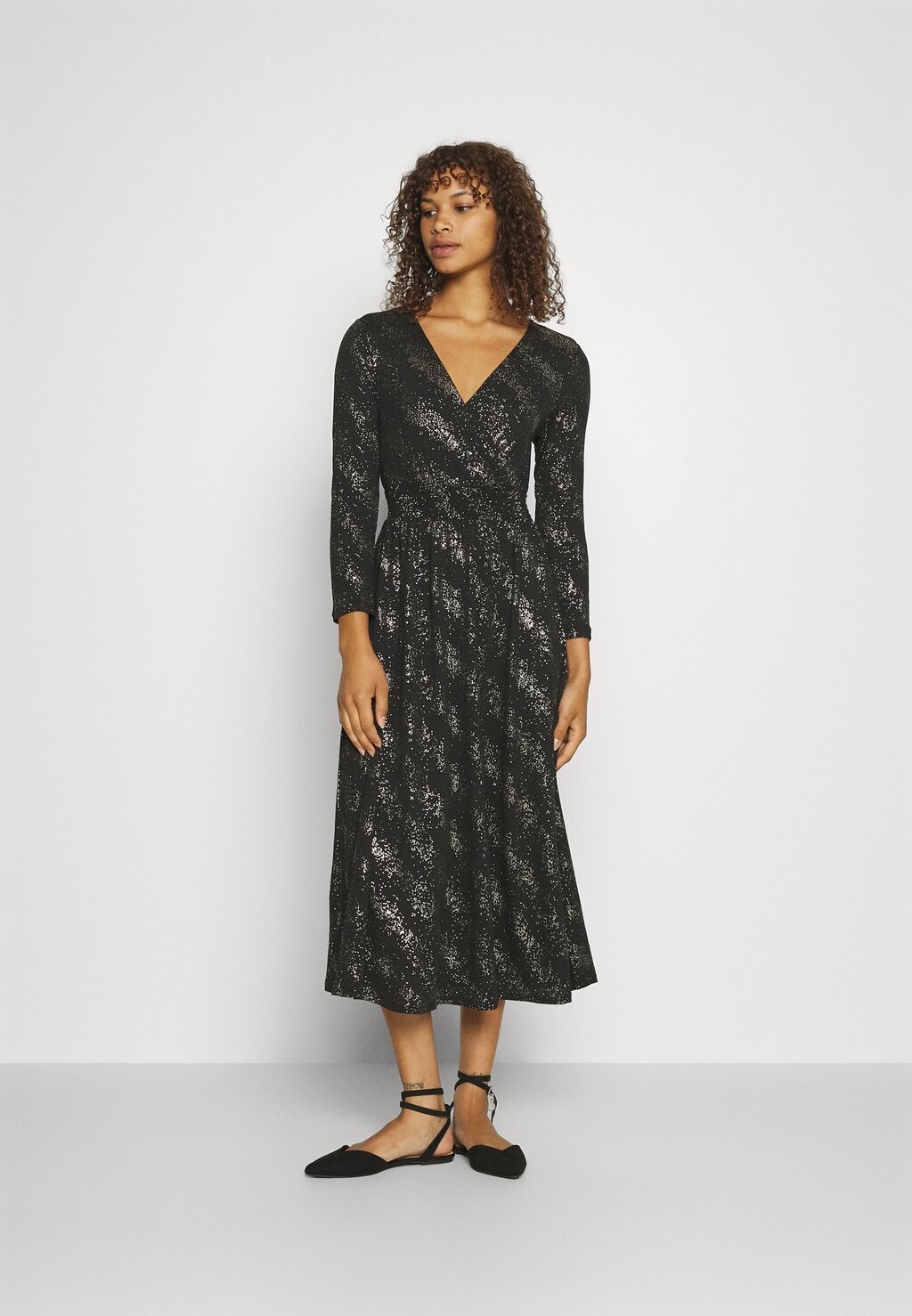 

Летнее платье Onlnew Pella Wrap Dress ONLY Tall, черный