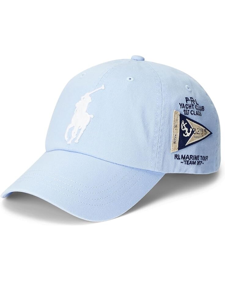 

Кепка Polo Ralph Lauren Big Pony Twill Ball, синий