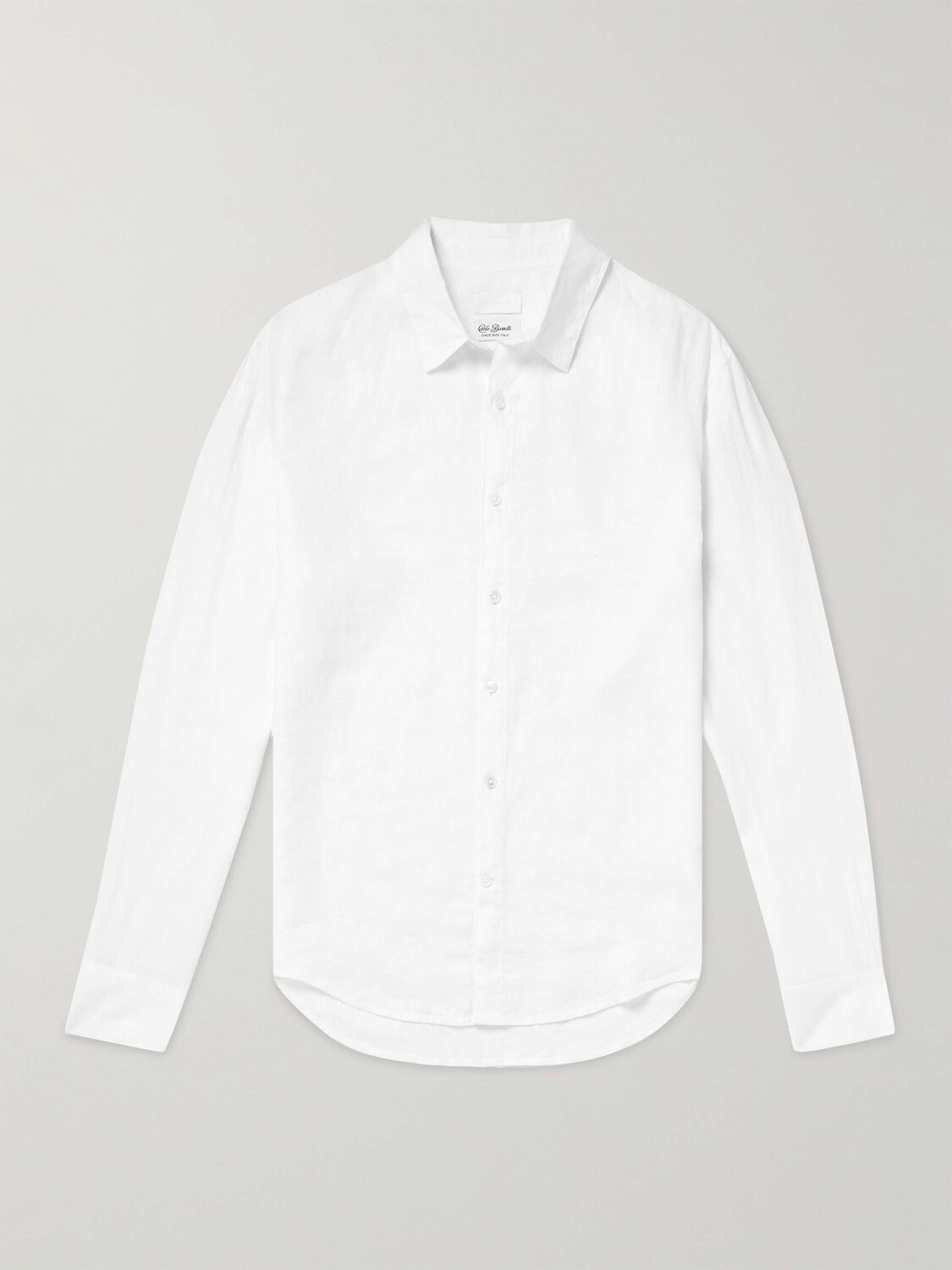

Льняная рубашка CLUB MONACO, белый