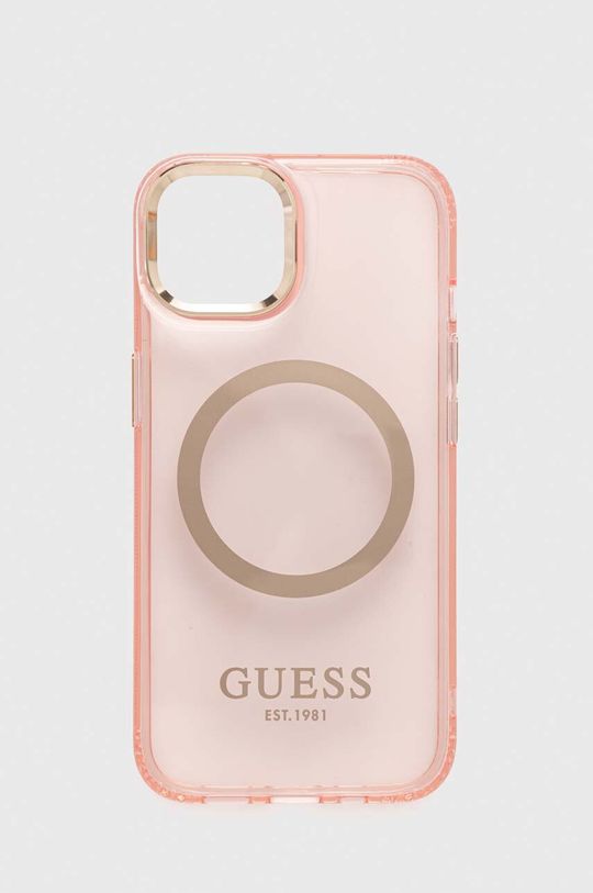 Чехол для телефона iPhone 13 6,1 дюйма Guess, розовый