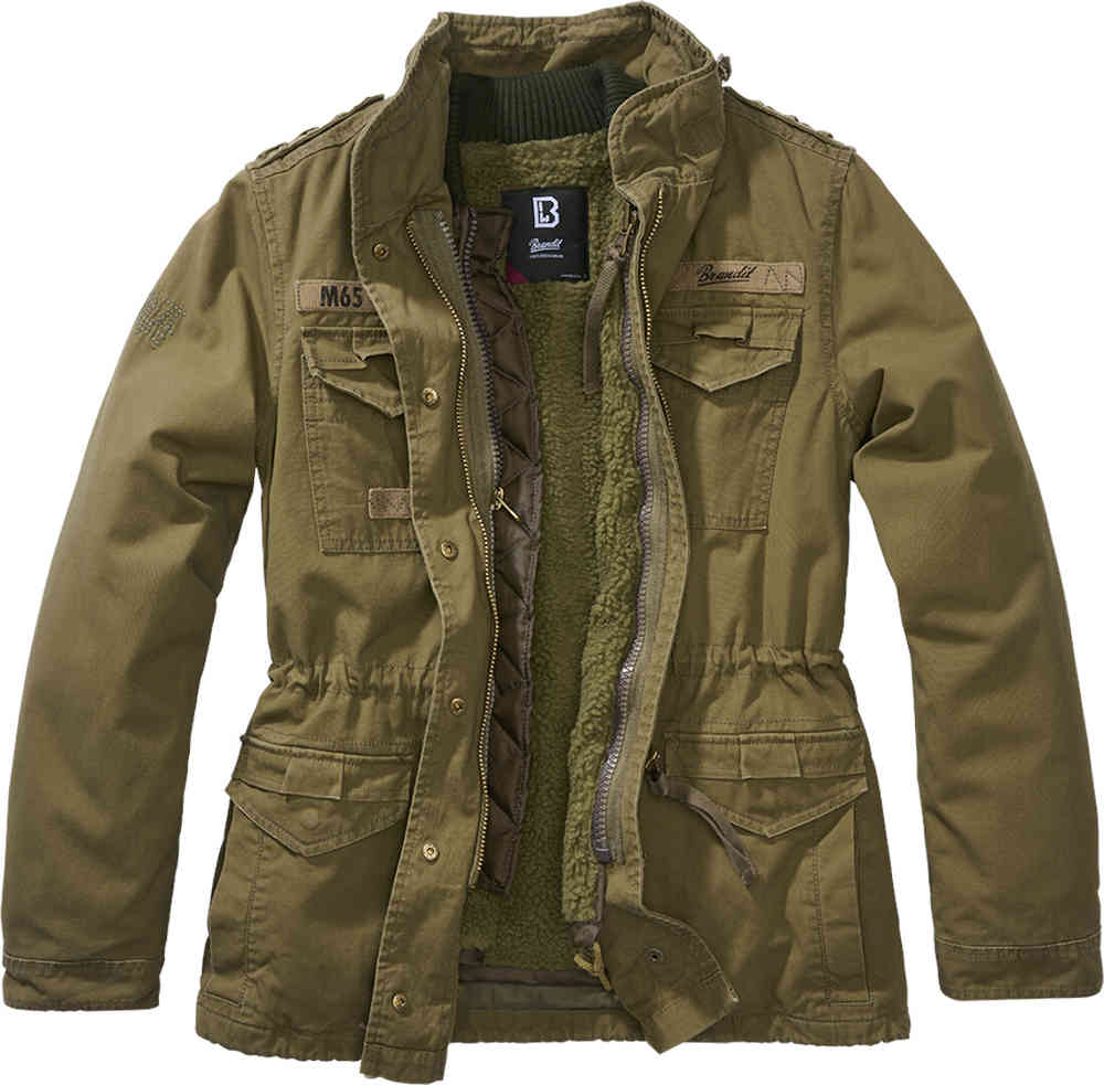 M65 Гигантская женская куртка Brandit, оливковое куртка бомбер brandit