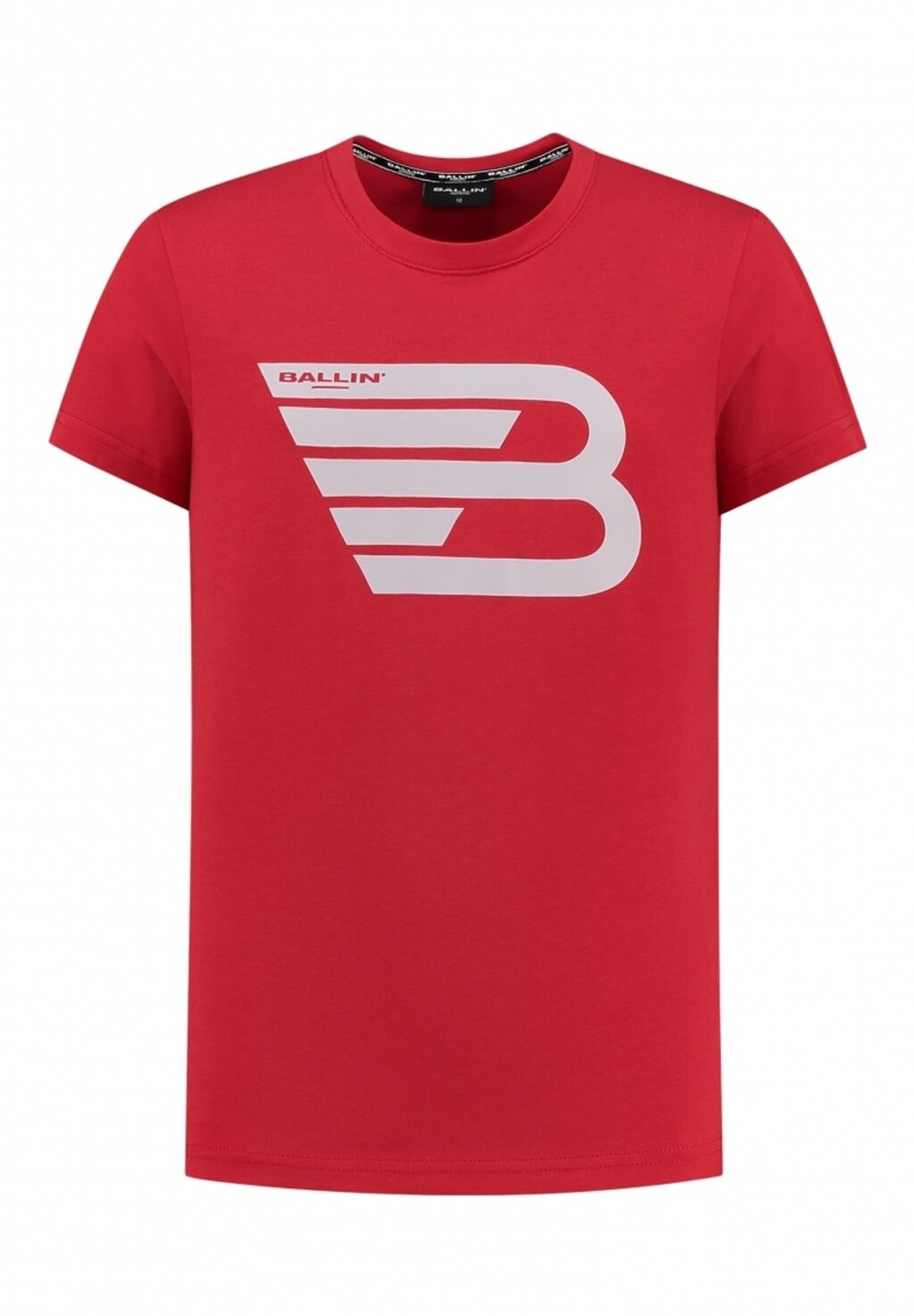 

Футболка с принтом SLIM FIT CREWNECK SS Ballin, цвет red