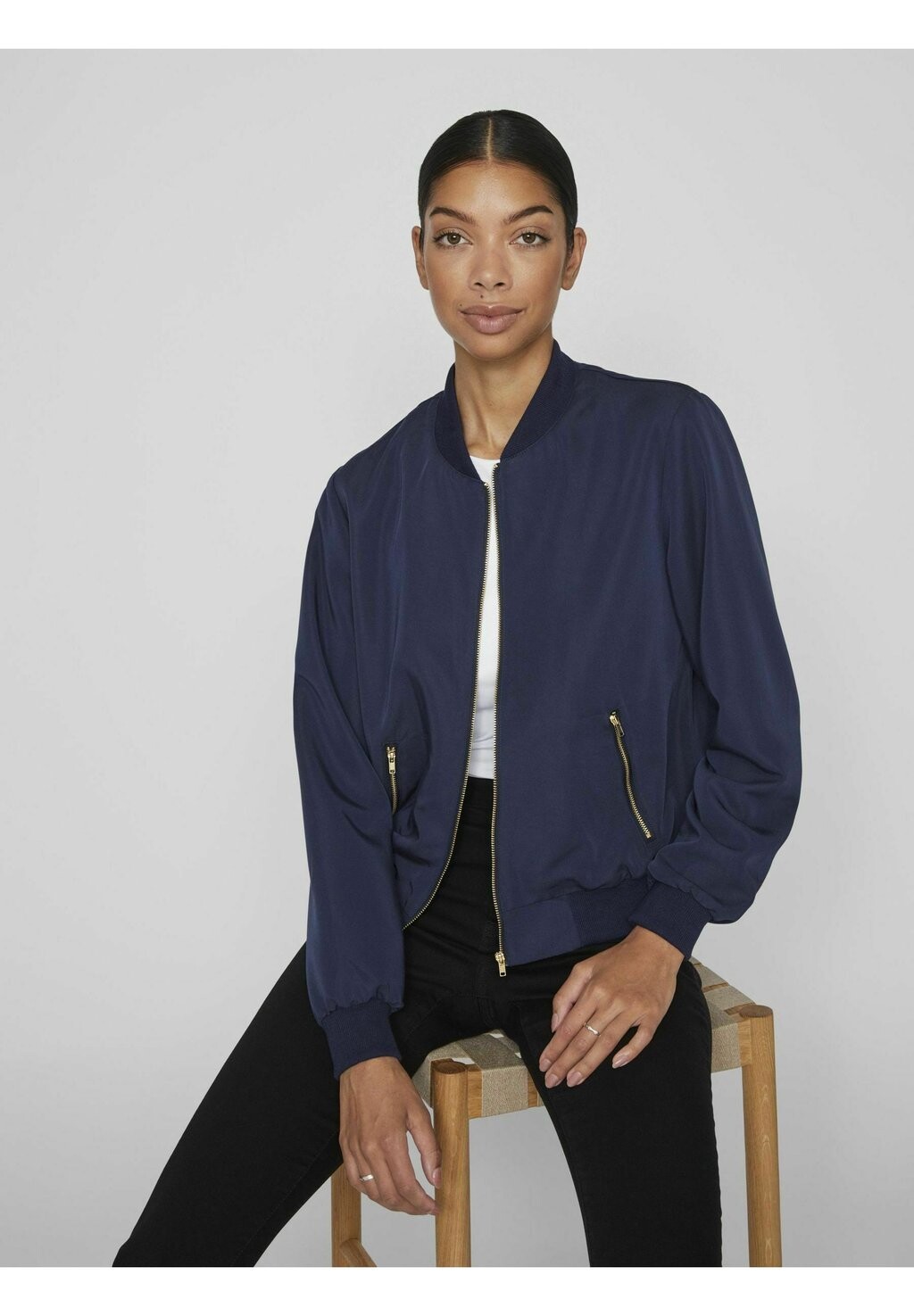 

Куртка-бомбер Klassische VILA, цвет navy blazer