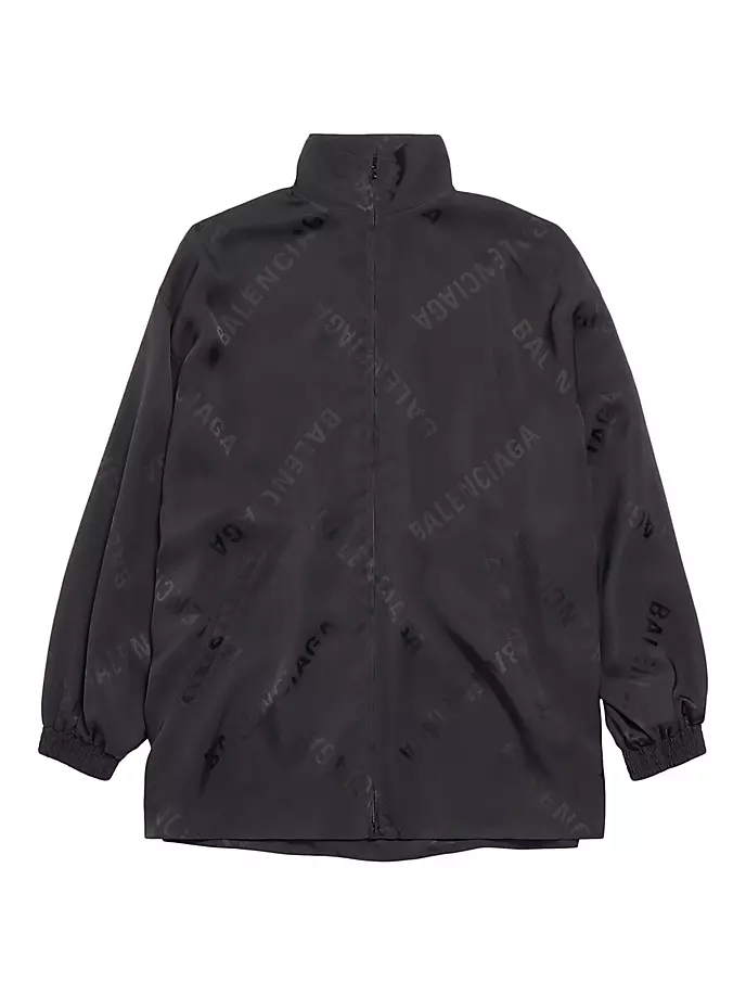 

Спортивная куртка Diagonal Allover Fluid Balenciaga, черный