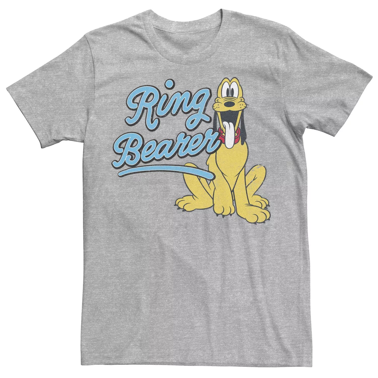 Мужская футболка Disney Mickey & Friends Pluto Ring Bearer Licensed Character