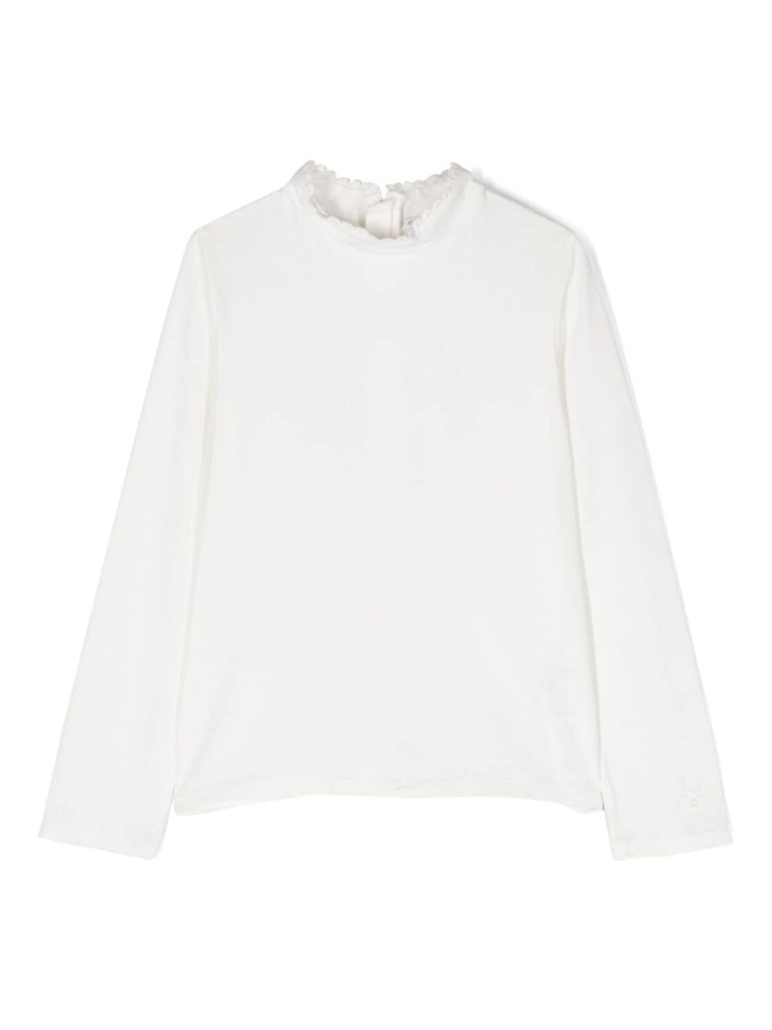 

Chloé Kids блузка с оборками, белый