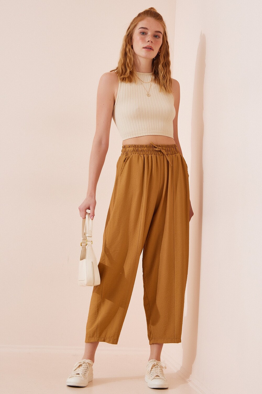 

Женские брюки Camel Ayrobin Shalwar Happiness İstanbul, коричневый