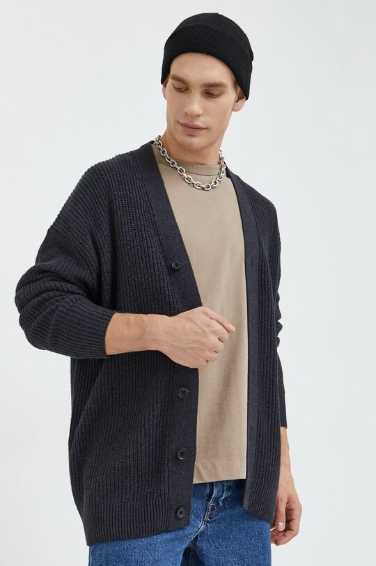 

Кардиган Abercrombie & Fitch, серый
