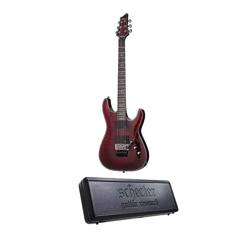 цена Электрогитара Schecter Hellraiser C-1 FR 6-String Mahogany Electric Guitar