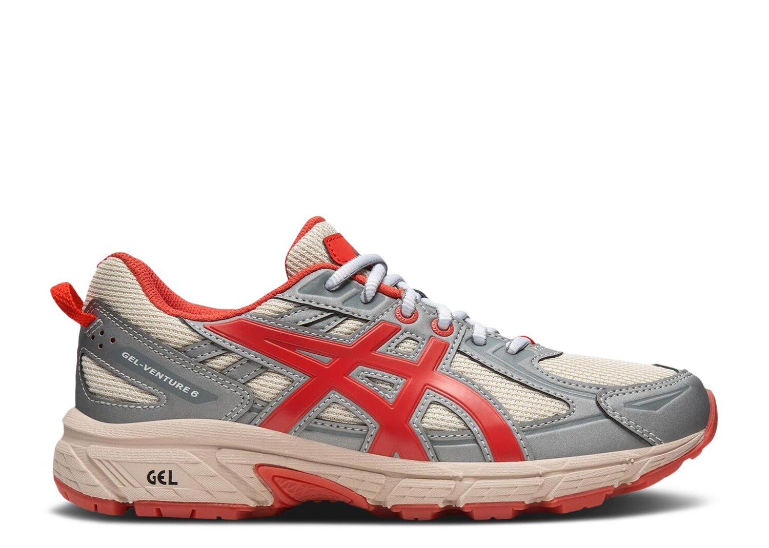 

Кроссовки ASICS Kirsh X Gel Venture 6 'Birch Fiery Red', кремовый, Бежевый