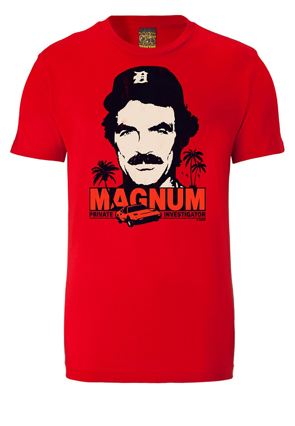 Рубашка LOGOSHIRT Magnum, красный