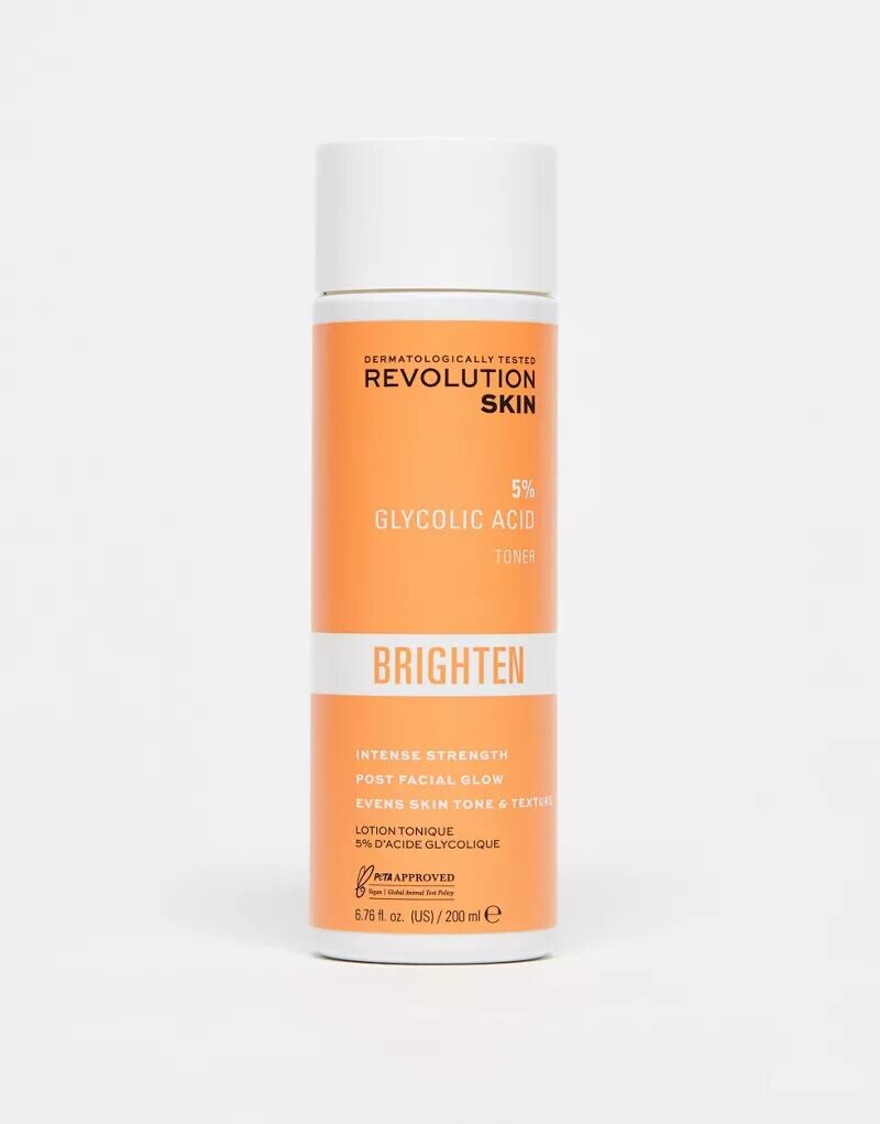 

Revolution Skincare – тоник для лица с 5% гликолевой кислотой