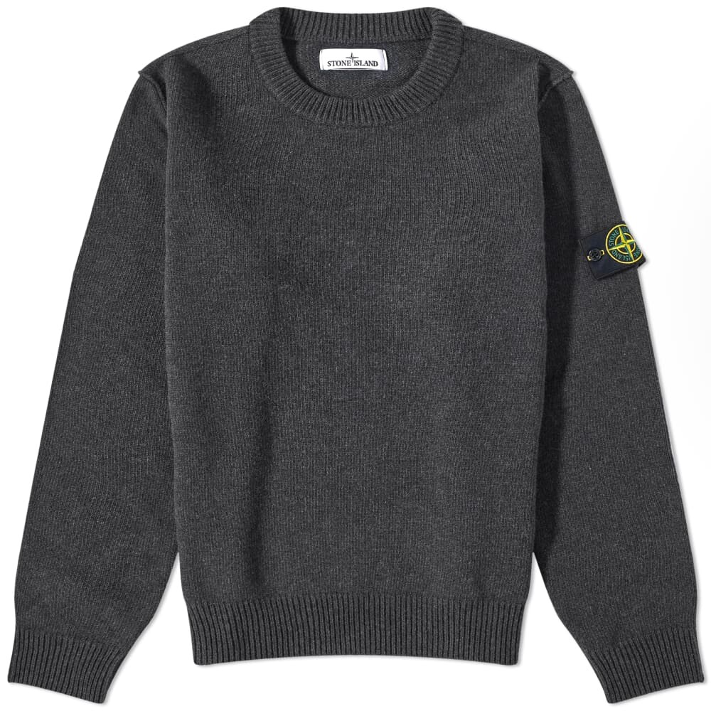 

Вязаная кофта Stone Island из овечьей шерсти с обратным швом