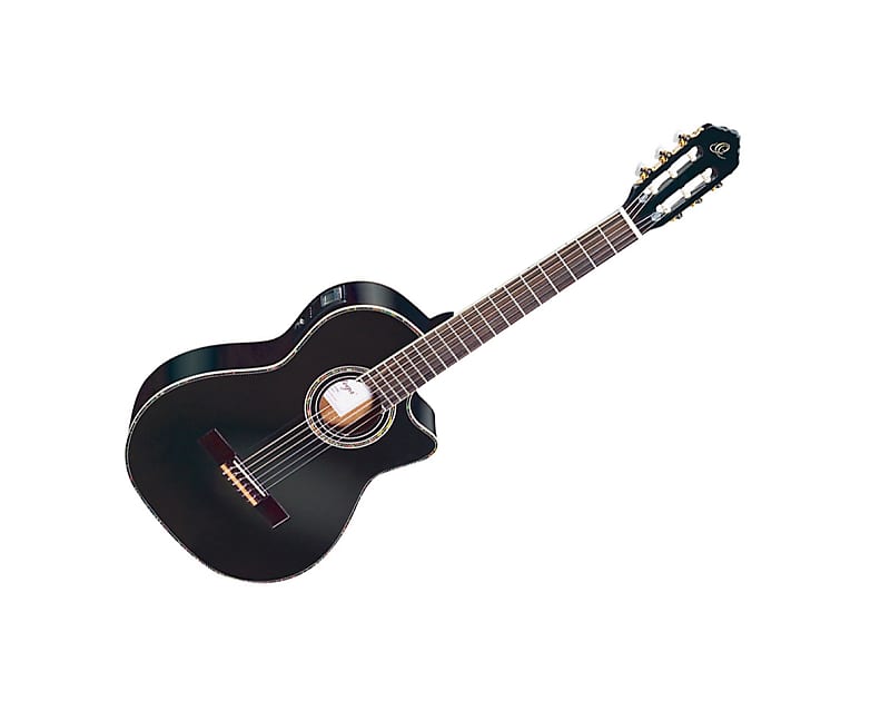 Акустическая гитара Ortega Guitars RCE141BK Family Series Pro Acoustic Electric Nylon w/ Bag, Black