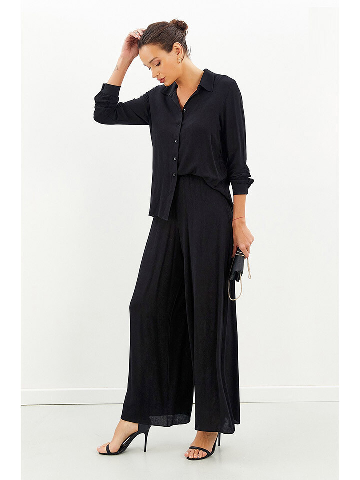 

Брюки Milan Kiss 2tlg. Outfit, черный