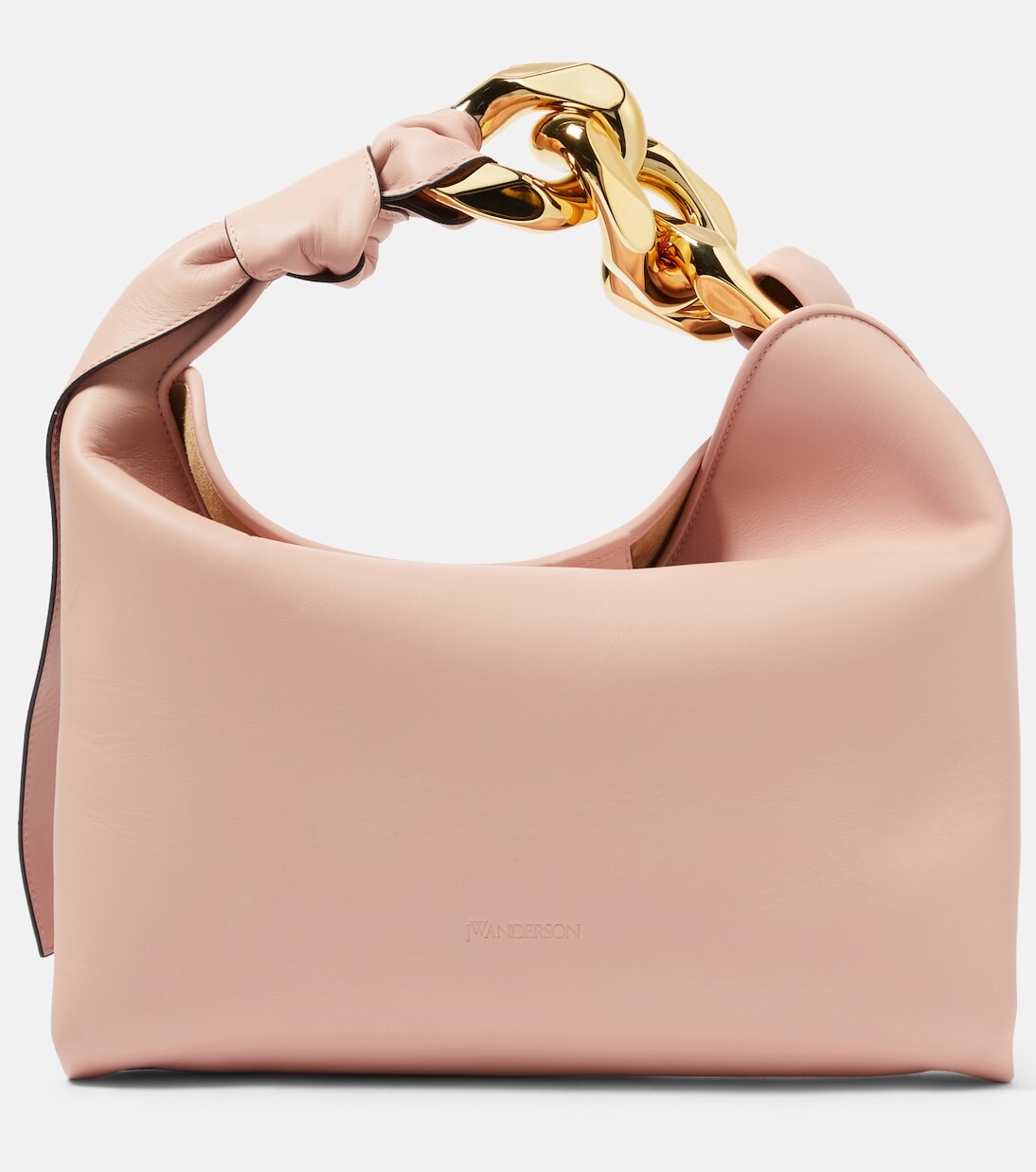 

Маленькая кожаная сумка через плечо Jw Anderson, розовый