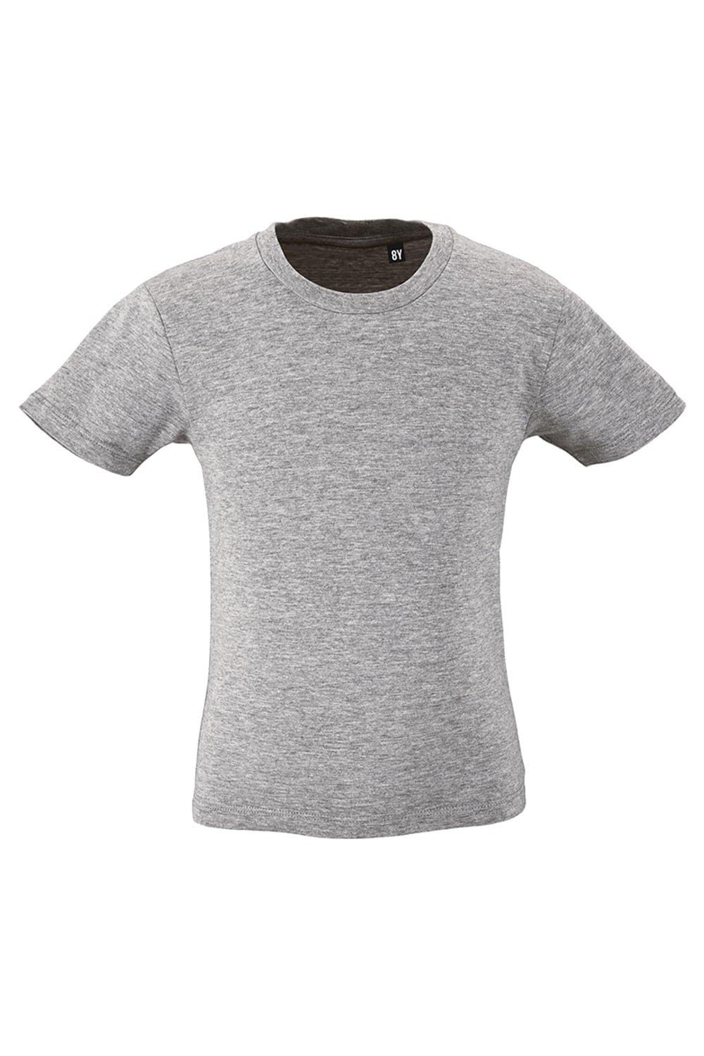 Органическая футболка Milo SOL'S, серый