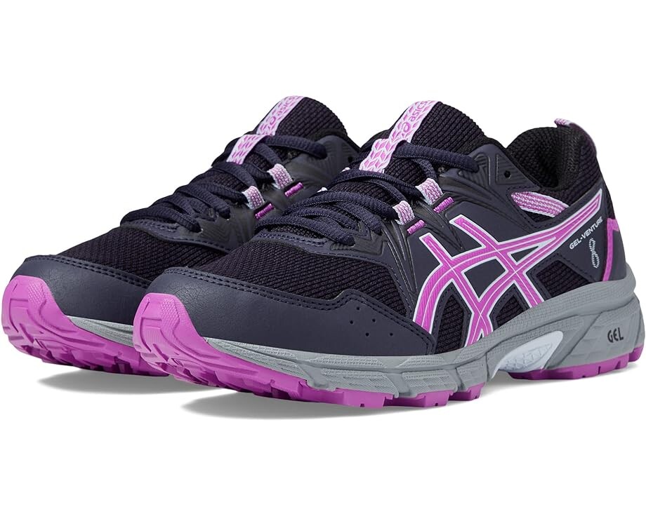 

Кроссовки Asics GEL-Venture 8 GS, цвет Midnight/Orchid