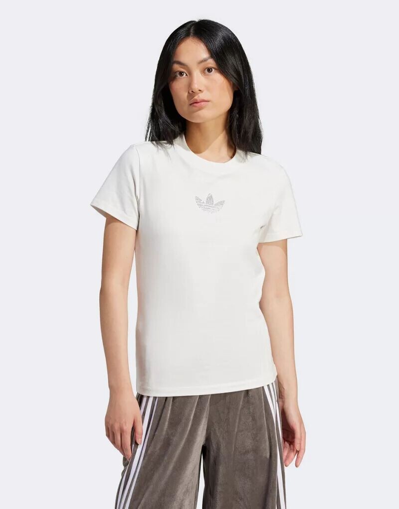 

Белая футболка adidas Premium Essentials adidas Originals