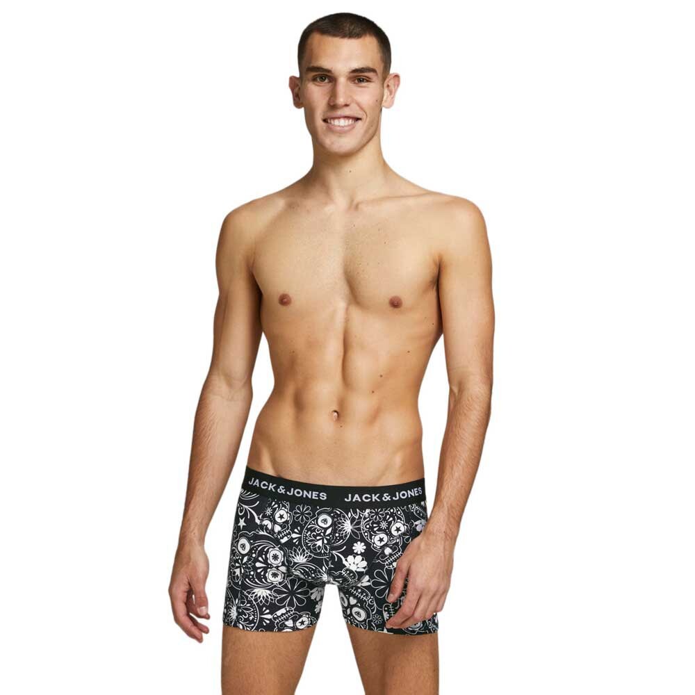 

Боксеры Jack & Jones Sugar Skull 3 шт, черный