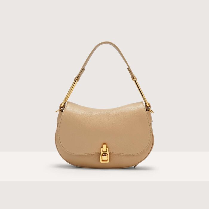 

Сумочка из зернистой кожи Coccinelle MAGIE SOFT MINI, бежевый