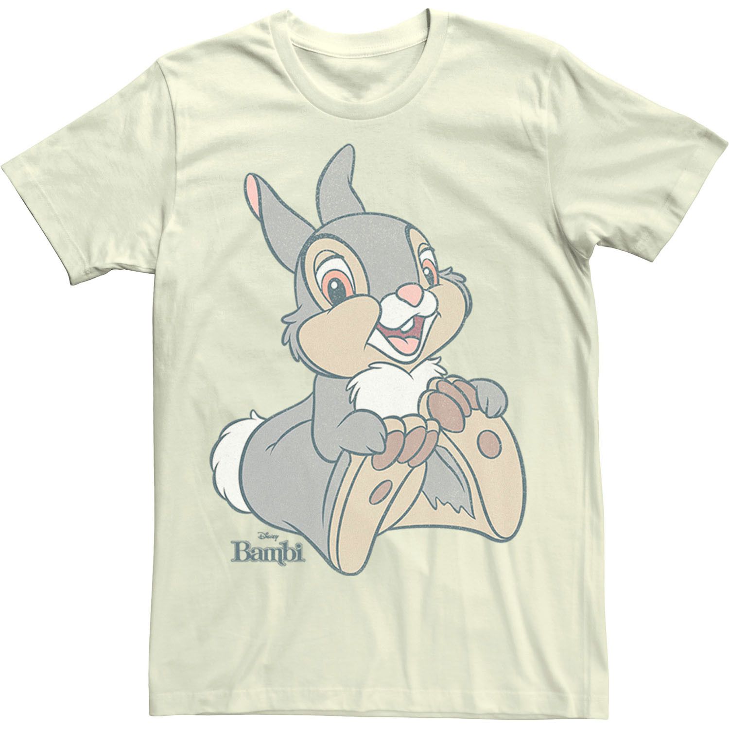 цена Мужская футболка Disney Bambi Thumper с большим портретом Licensed Character