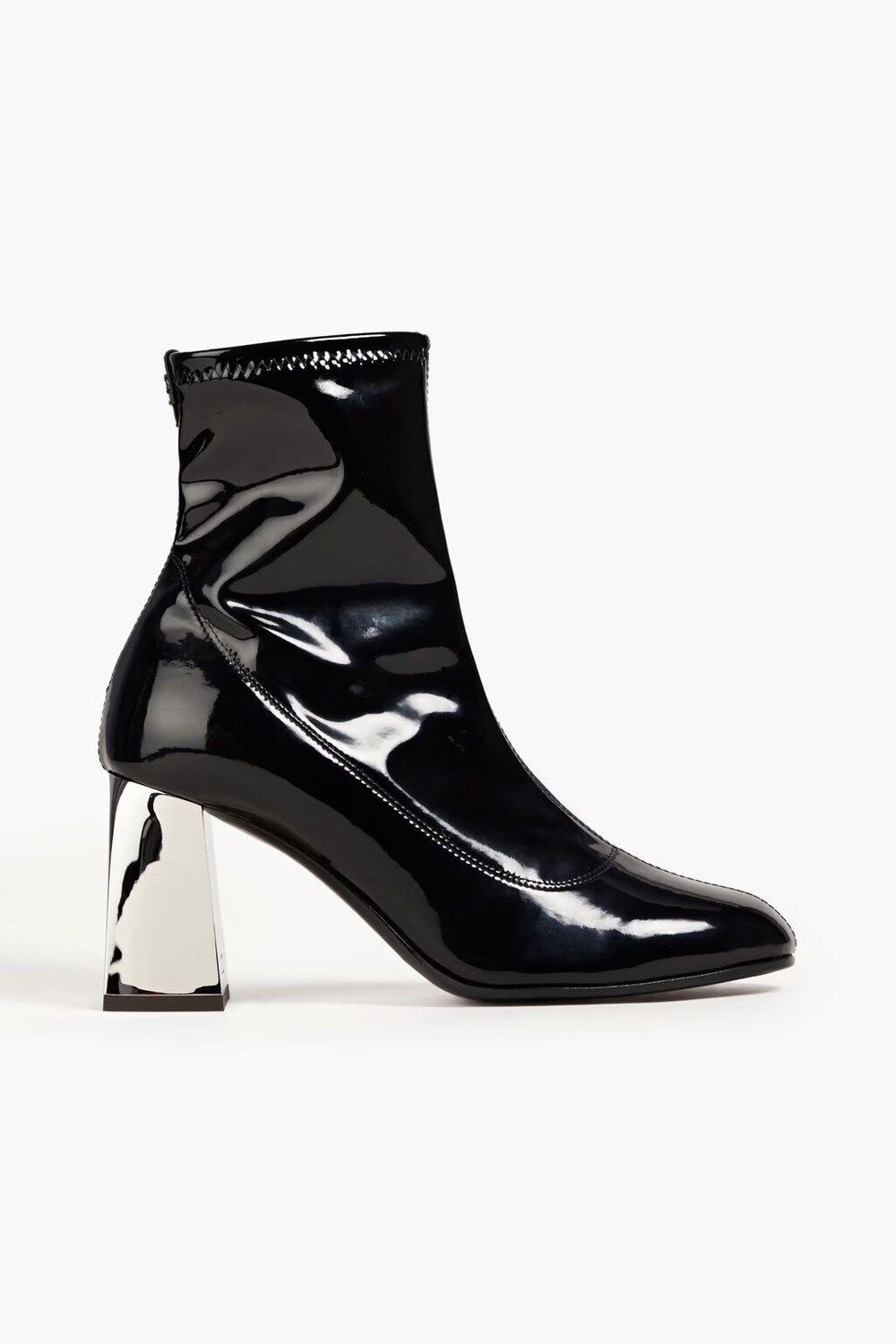 

Ботильоны из лакированной кожи Giuseppe Zanotti, черный