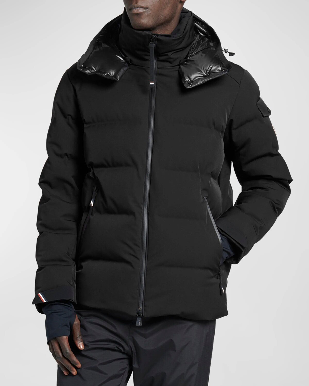 

Мужская куртка-пуховик Montgetech Moncler Grenoble, цвет Black