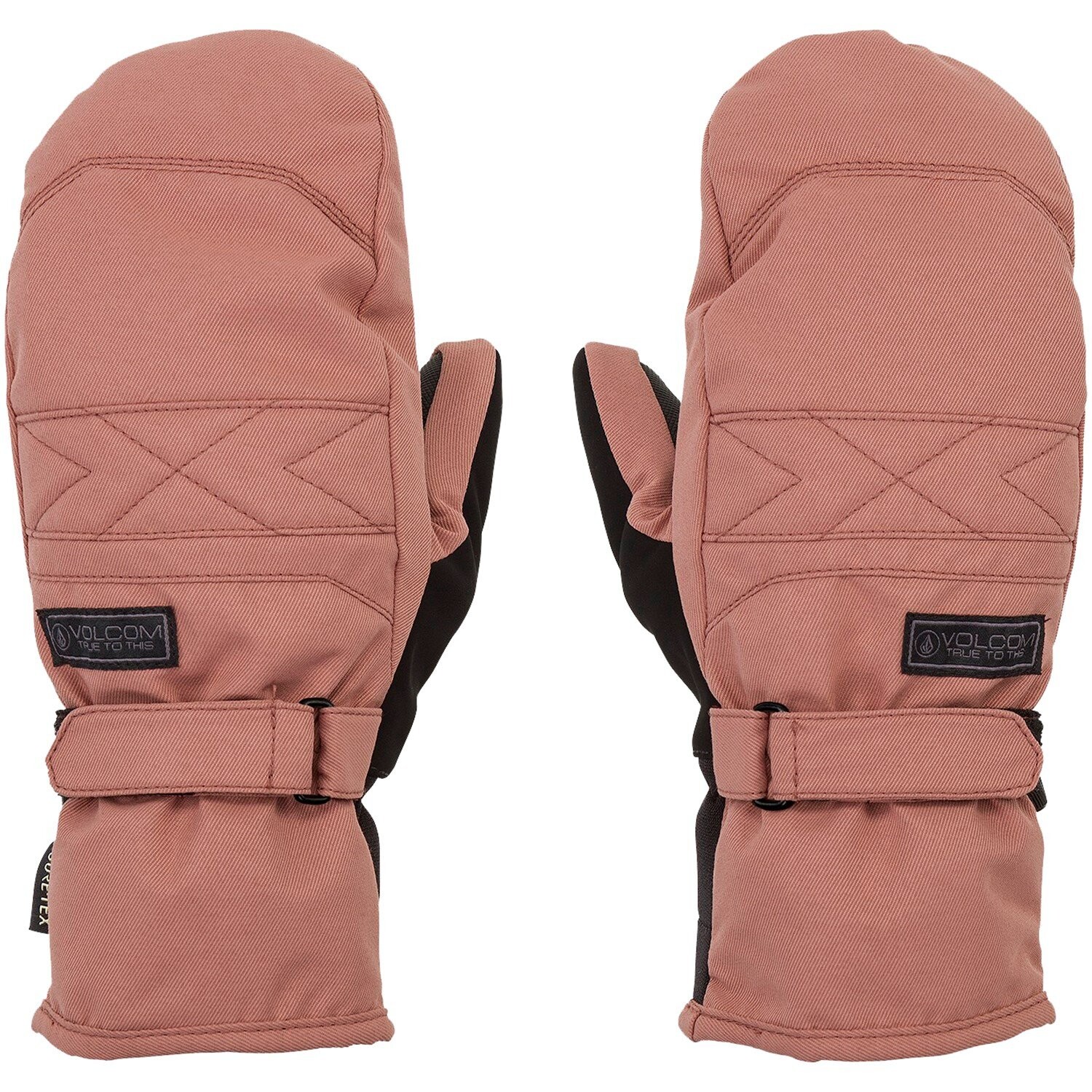 Рукавицы Volcom Peep GORE-TEX, цвет Earth Pink рукавицы volcom peep gore tex женские черный