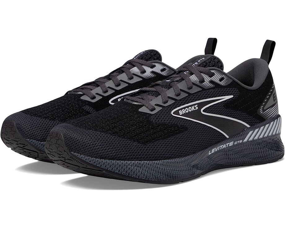 

Кроссовки Brooks Levitate GTS 6, цвет Blackened Pearl/Ebony/White