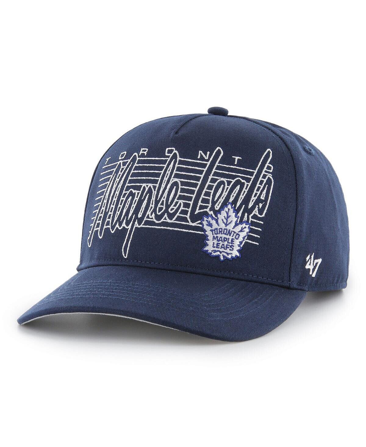 

Мужская темно-синяя шляпа Toronto Maple Leafs Marquee Hitch Snapback '47 Brand