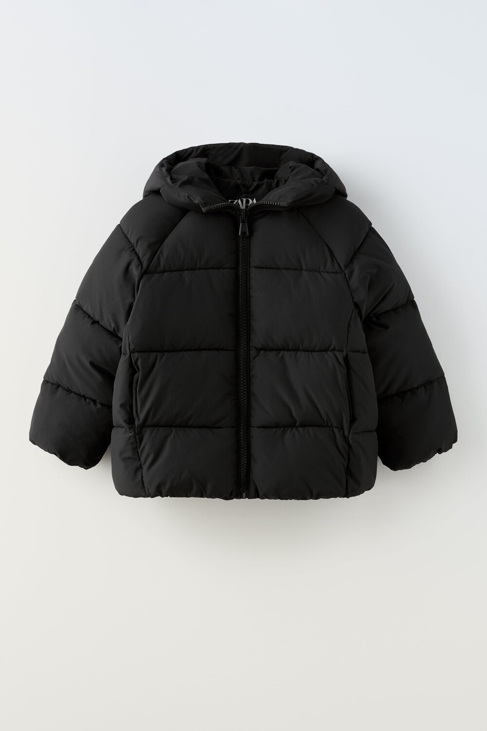 

Утепленная куртка Zara, черный