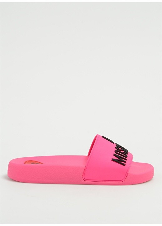 

Розовые женские тапочки Love Moschino