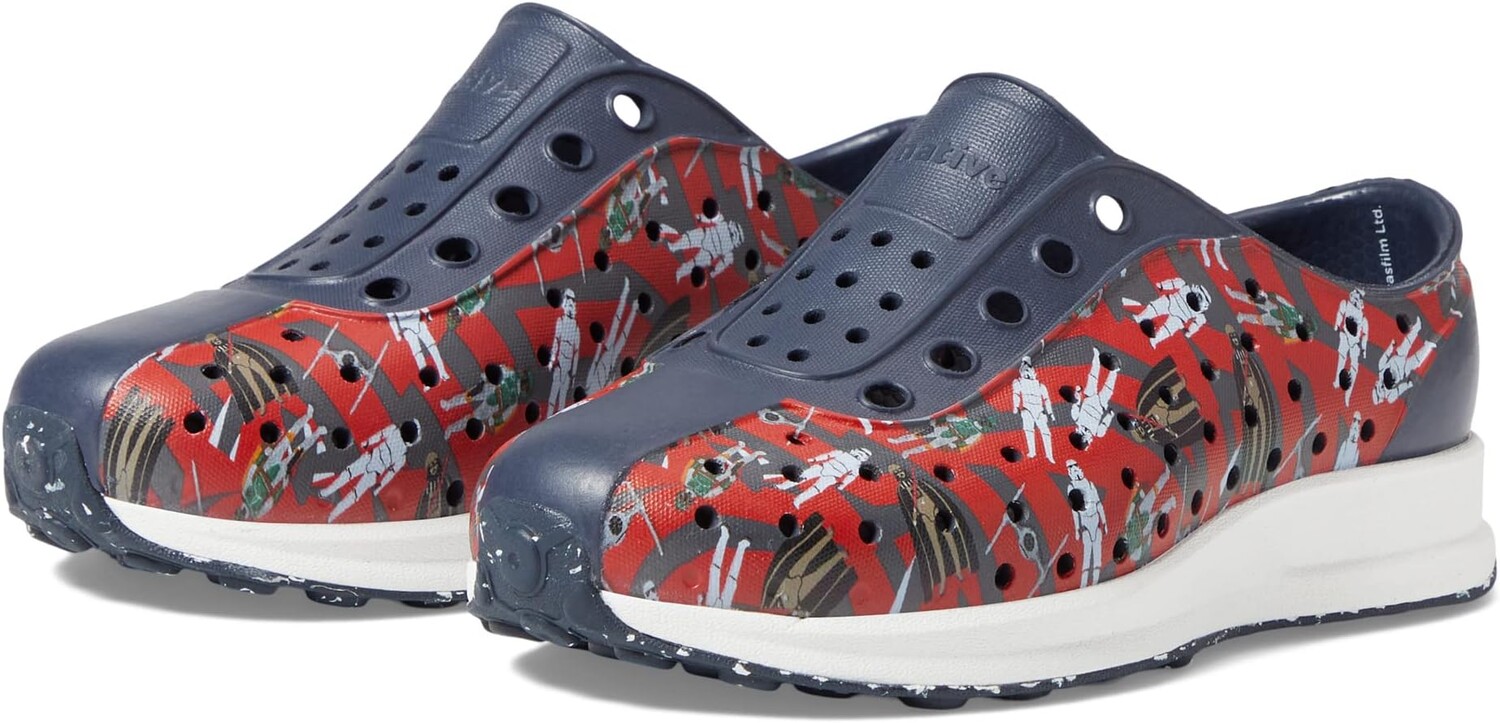 

Кроссовки Robbie Sugarlite Star Wars Print Native Shoes Kids, цвет Darknite Grey/Shell White/Darkside Block/Darknite Speckle Rubber