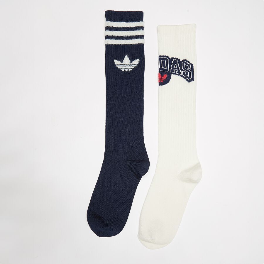 

Носки Basketball Kniestrümpfe (2 Pack) adidas Originals, цвет night indigo/cloud white