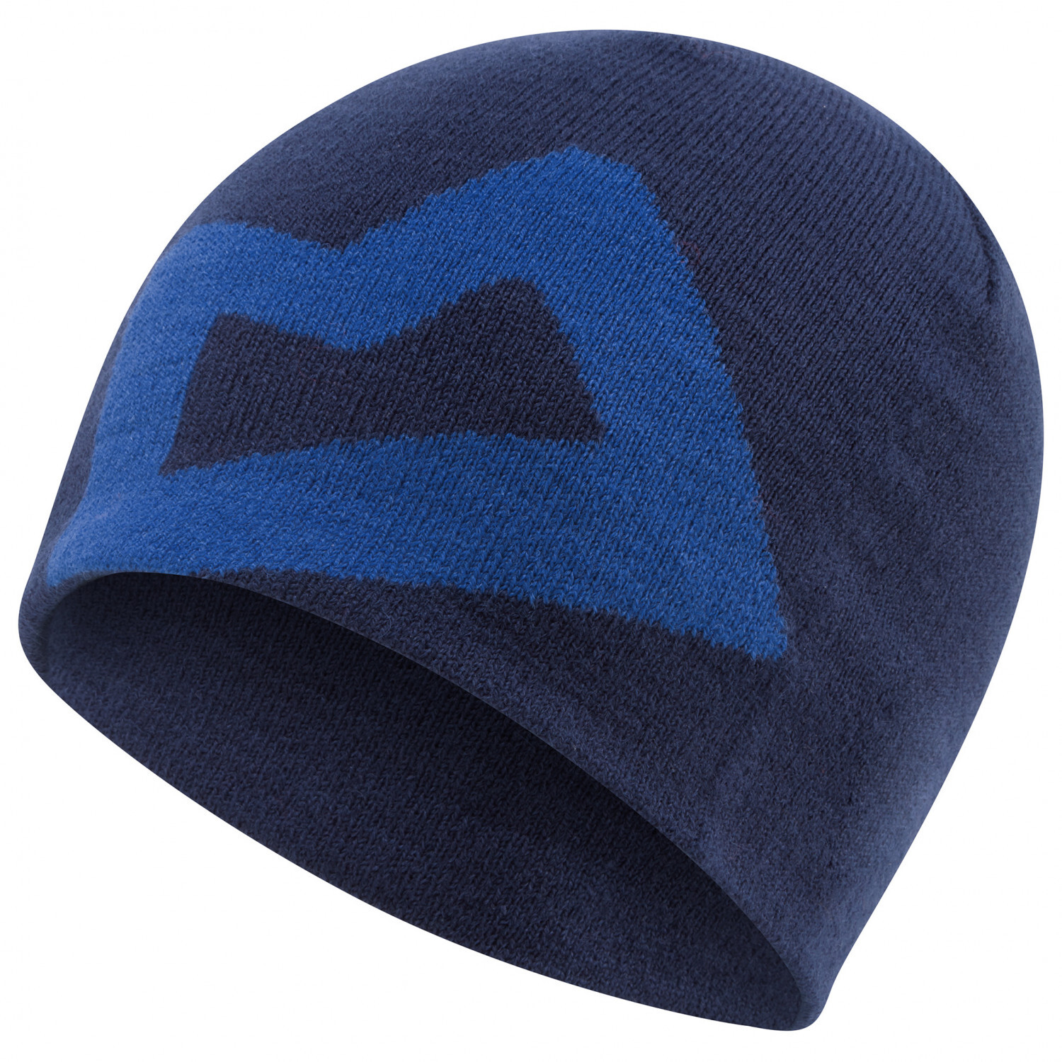 

Шапка Mountain Equipment Branded Knitted Beanie, цвет Medieval/Lapis Blue