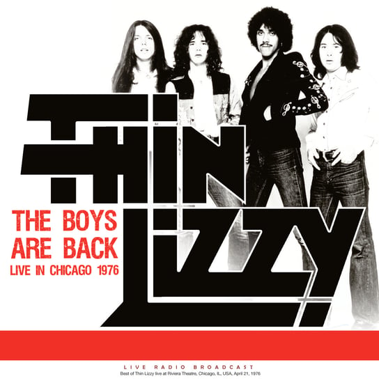 Виниловая пластинка Thin Lizzy - The Boys Are Back - Live in Chicago 1976 цена и фото