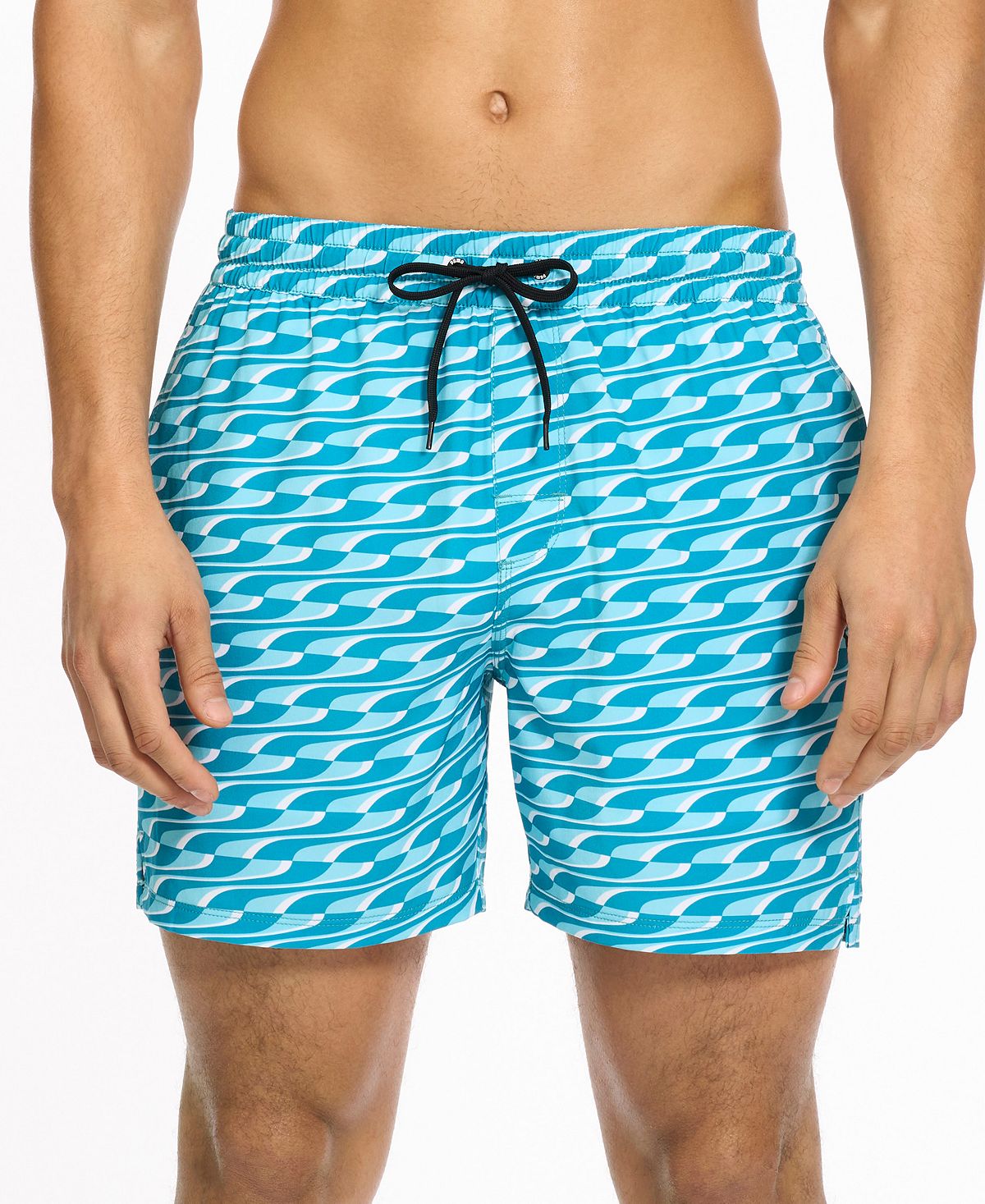 Мужские шорты для плавания с геометрическим принтом 5 дюймов Puma