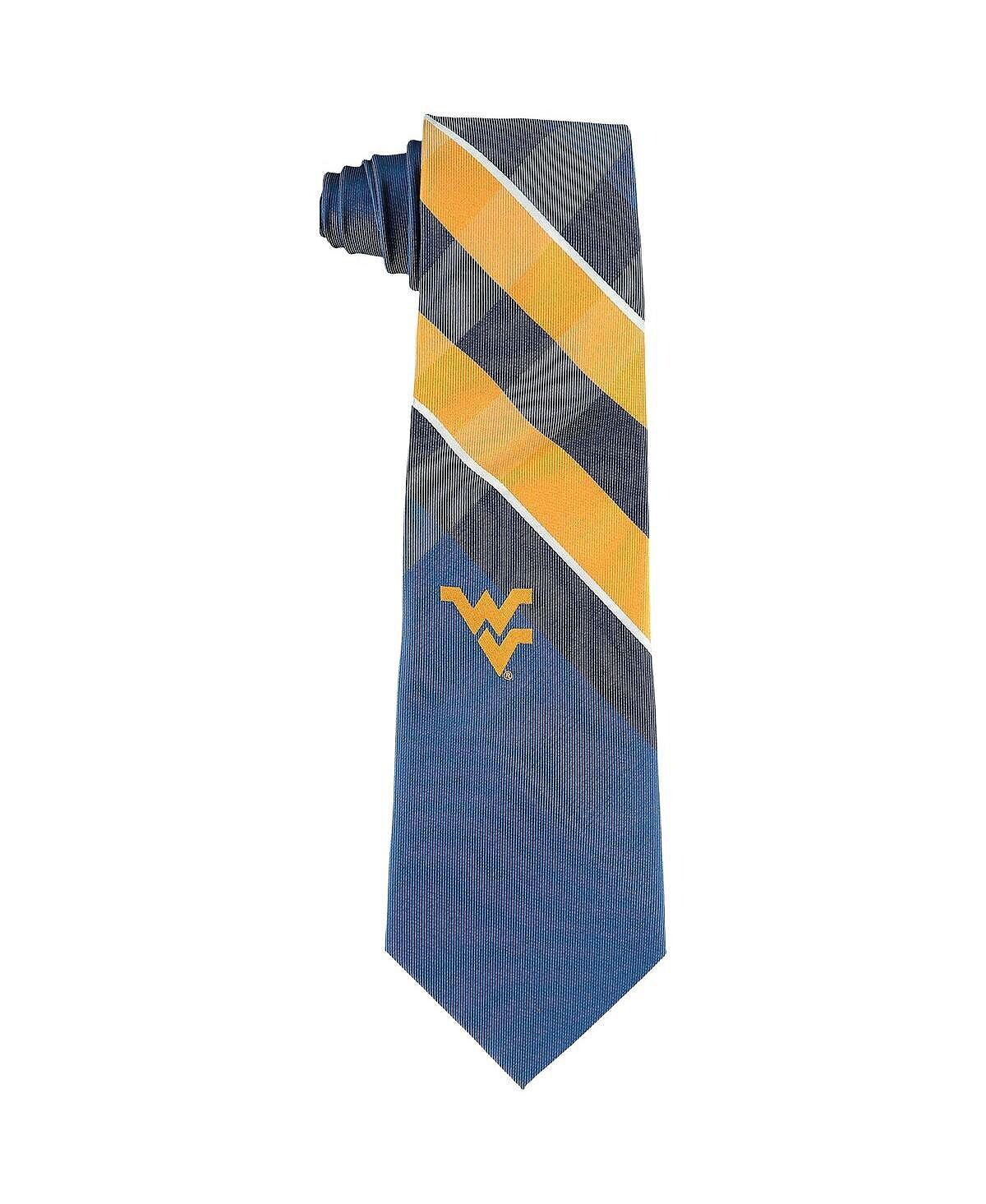 

Мужской тканый галстук из полиэфирной сетки West Virginia Mountaineers Eagles Wings