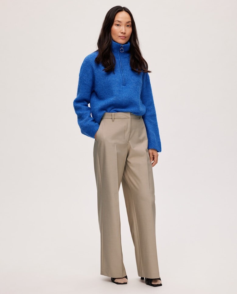 

Широкие женские костюмные брюки Selected Femme