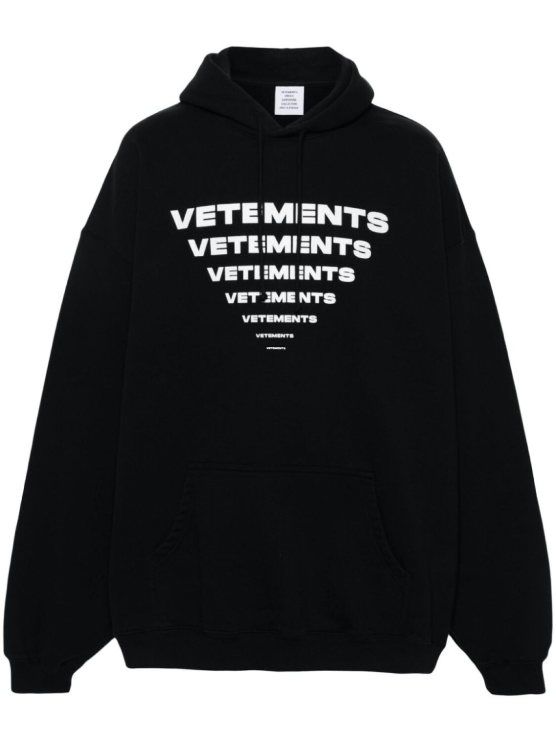 

VETEMENTS худи с логотипом, черный